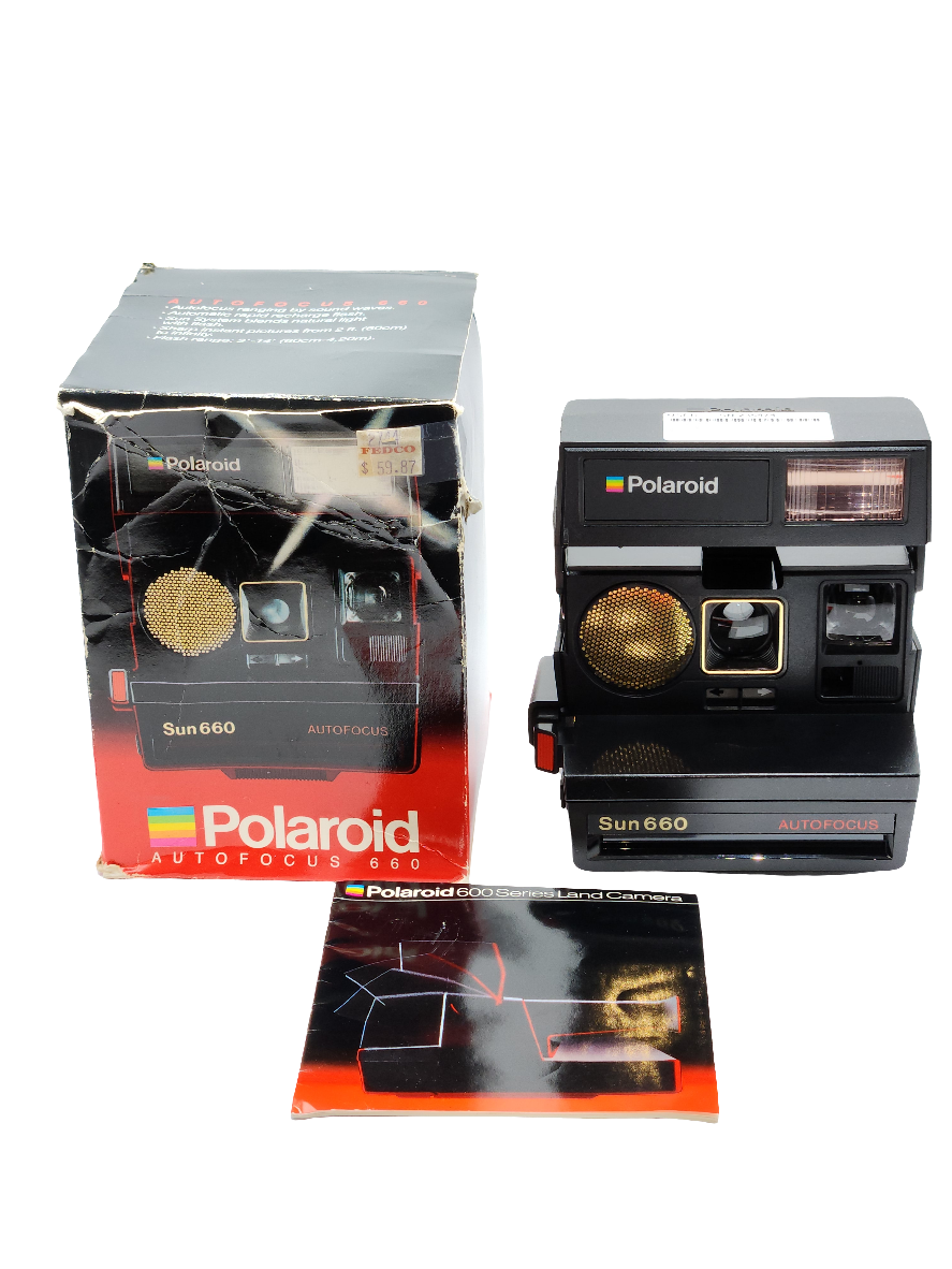 Used Polaroid Sun 660 AF (Sonar) Camera