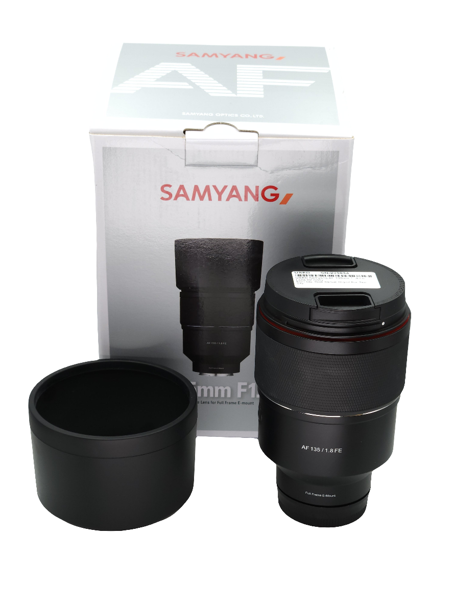 USED Samyang AF 135mm f1.8 FE Lens for Sony