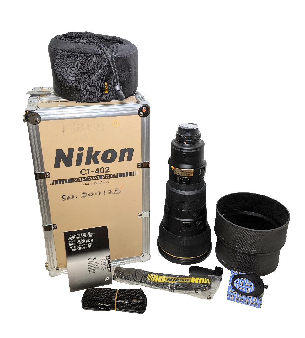 USED Nikon Nikkor AF-S 400mm f2.8 D II ED Lens READ