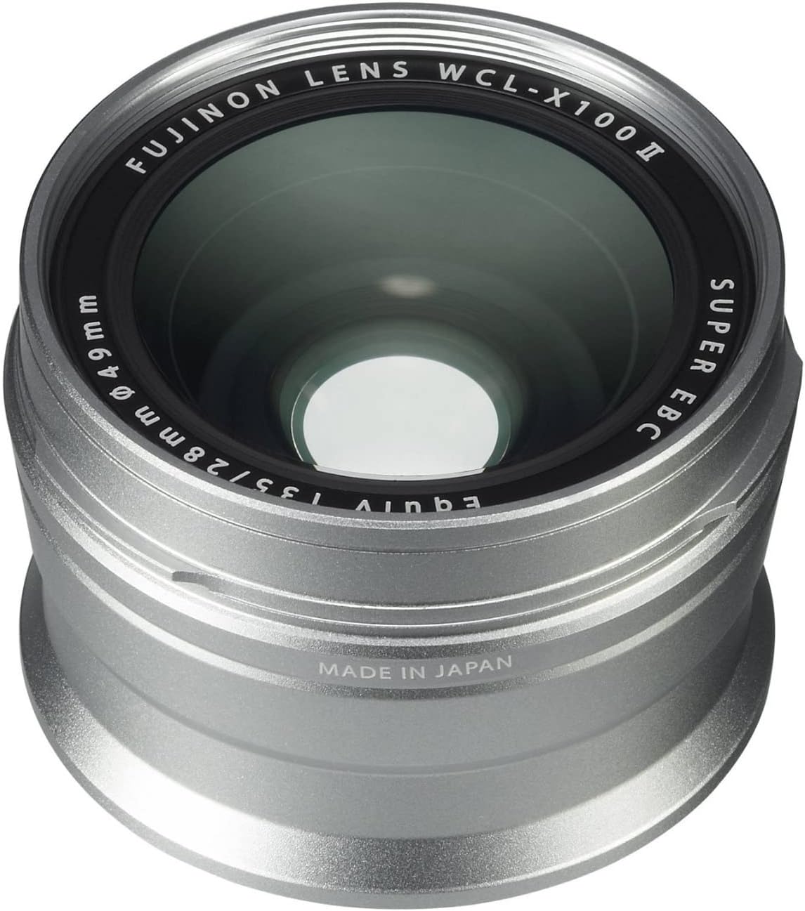 Fujifilm X100F Wide Conversion Lens  WCL-X100 II (Silver)