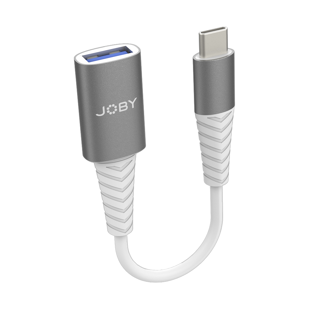 Joby USB-C to USB-A Adapter 3.0 (Space Gray)