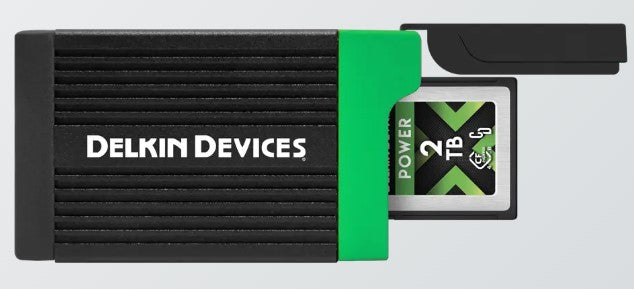 Delkin Devices USB 3.2 CFexpress Memory Card Reader