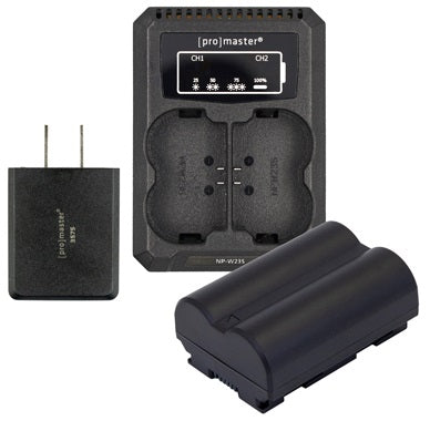 ProMaster 3408 Battery & Charger Kit for Fujifilm NP-W235