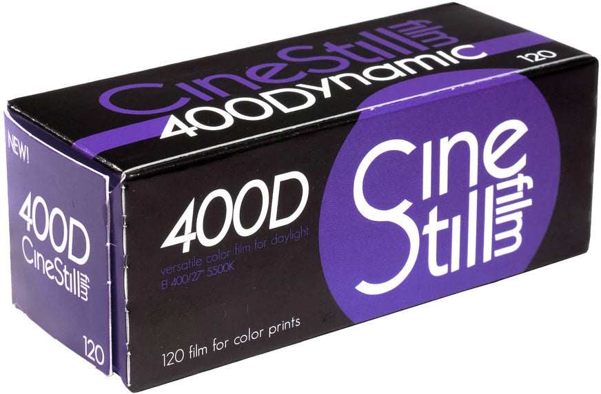 CineStill Film 400 Dynamic Color Negative Film (120 Roll Film)