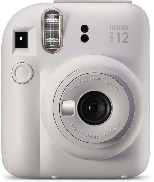 FUJIFILM INSTAX MINI 12 Instant Film Camera (Clay White)