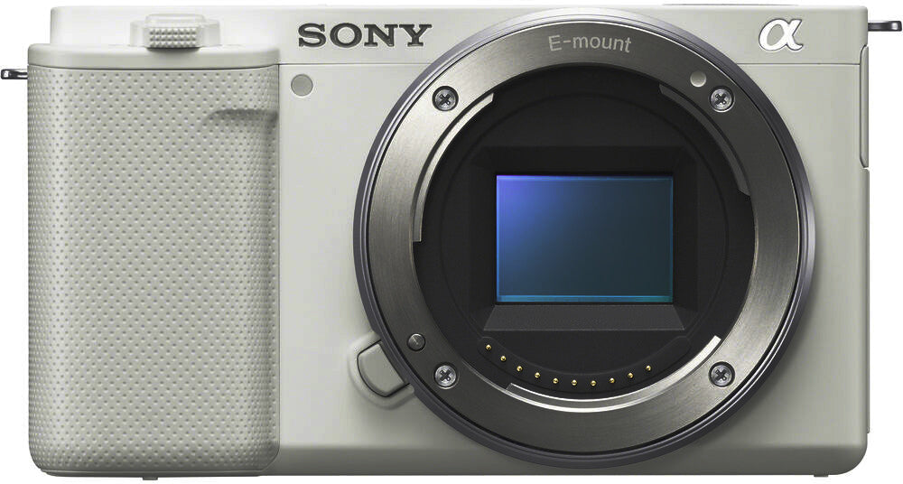 Sony Alpha ZV-E10 Camera with 16-50mm Lens Kit (White)