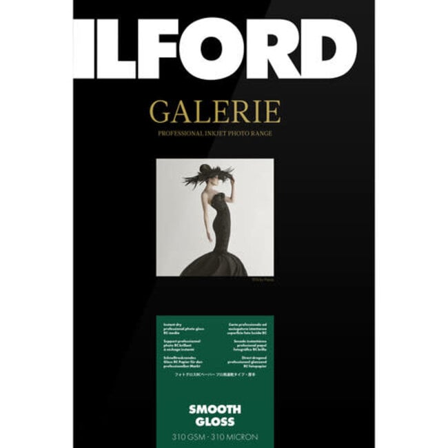 Ilford 2001737 13x19 25 Sheet Galerie  Prestige Smooth Gloss Paper