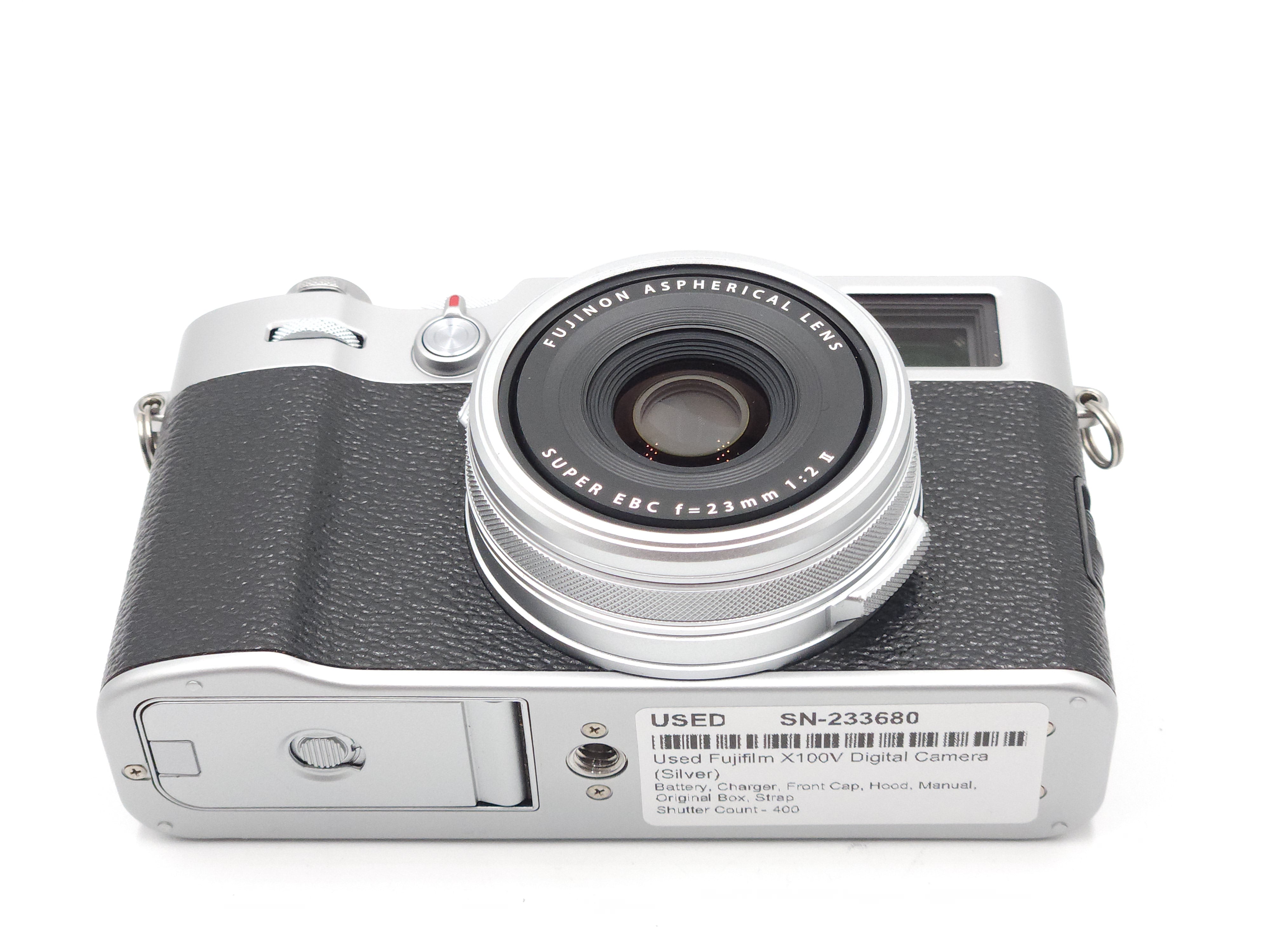 Used Fujifilm X100V Digital Camera (Silver)