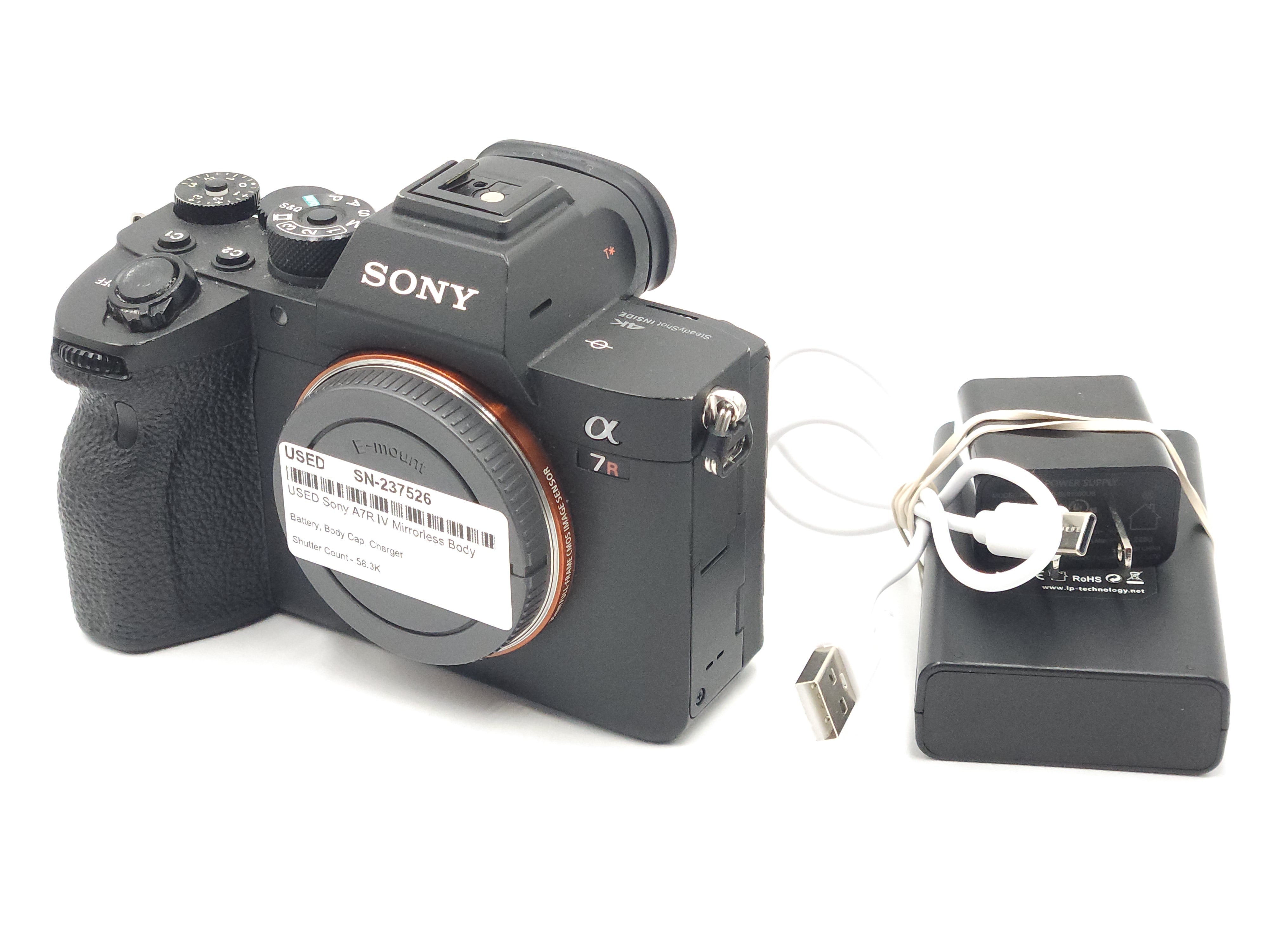 USED Sony A7R IV Mirrorless Body