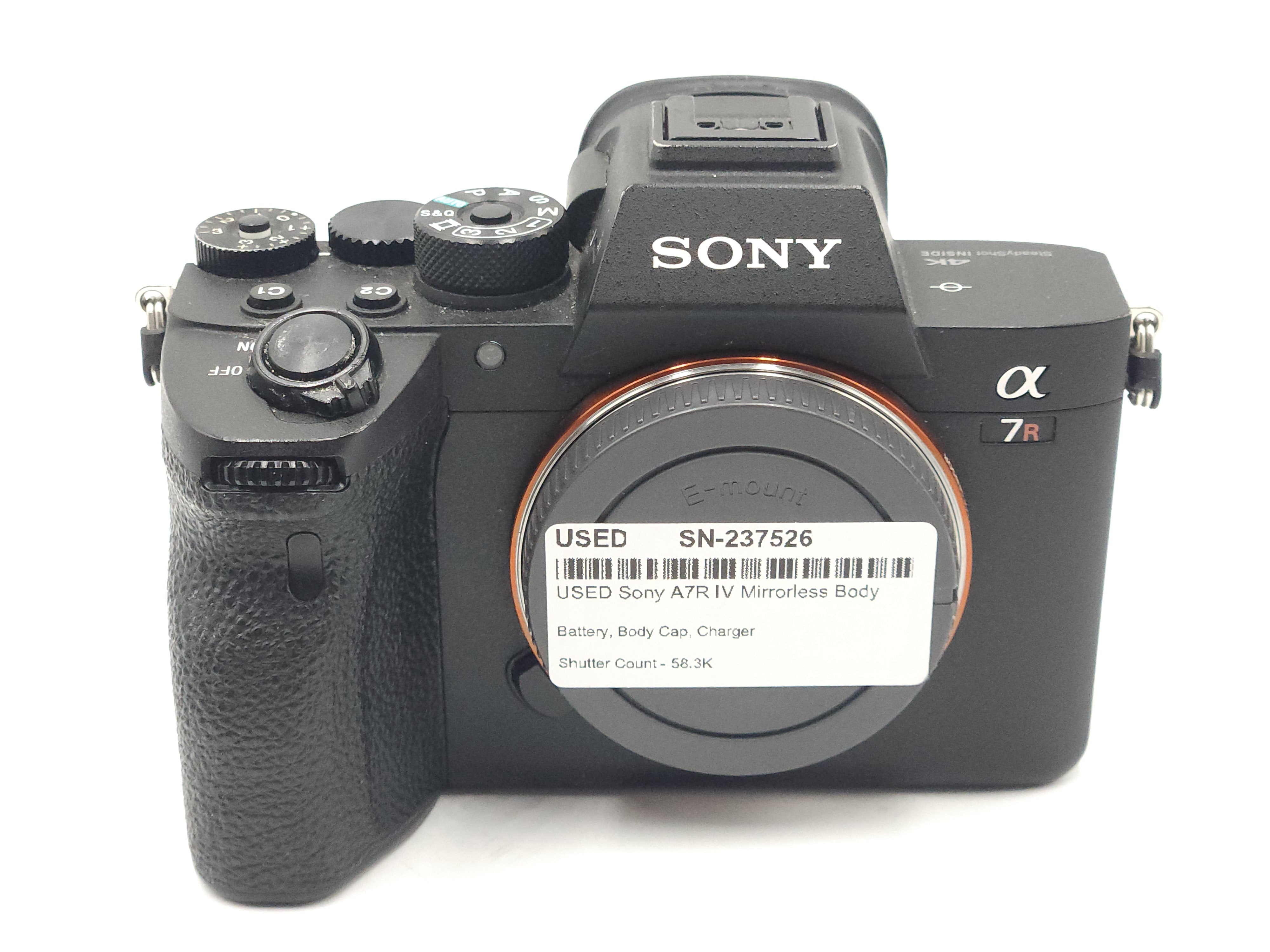 USED Sony A7R IV Mirrorless Body