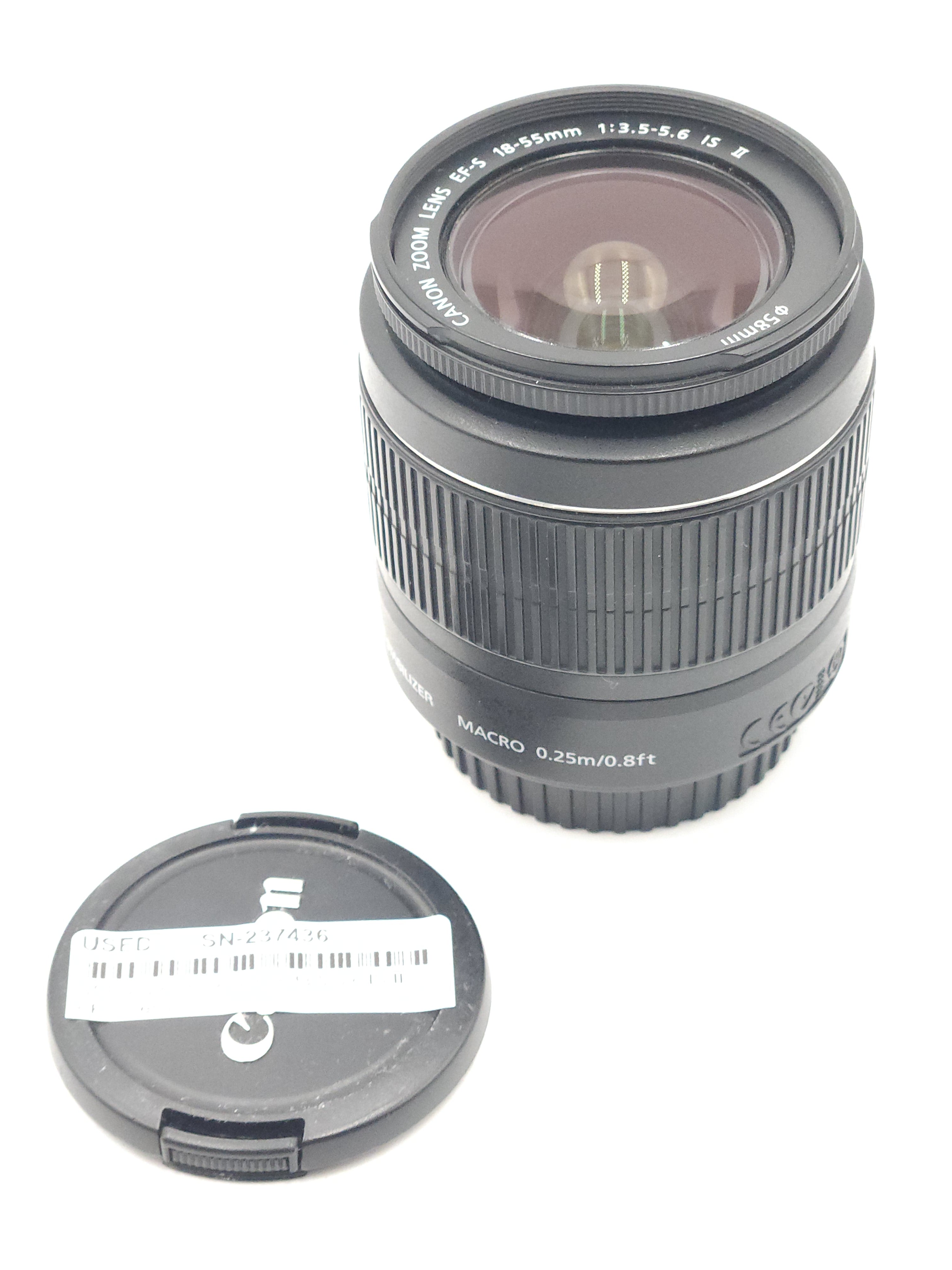 USED Canon 18-55mm f3.5-5.6 IS II EF-S Lens